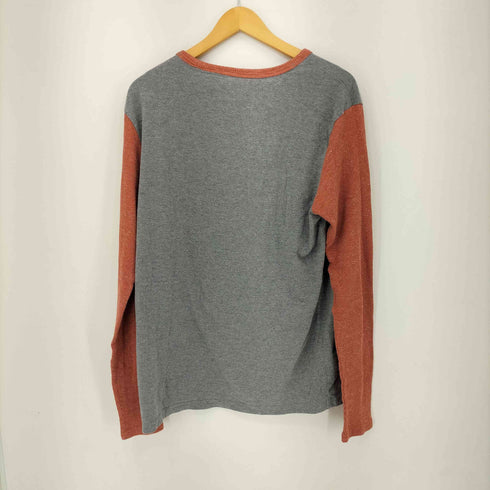 アリゾナジーン ARIZONA JEAN サーマル切替クルーネックL/S TEE メンズ import:XL