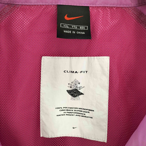 ナイキ NIKE 90‐00S 赤黒タグ CLIMA-FIT 裏地メッシュ パッカブルフード ジップアップ ジャケット ビッグサイズ メンズ import:XXL
