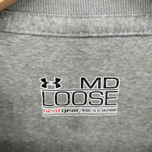 アンダーアーマー UNDER ARMOUR MD LOOSE フロントプリントクルーネックL/S TEE メンズ