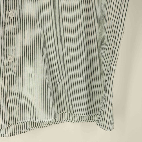 レッドキャップ RED KAP ストライプ ショートスリーブ ワークシャツ メンズ import:L
