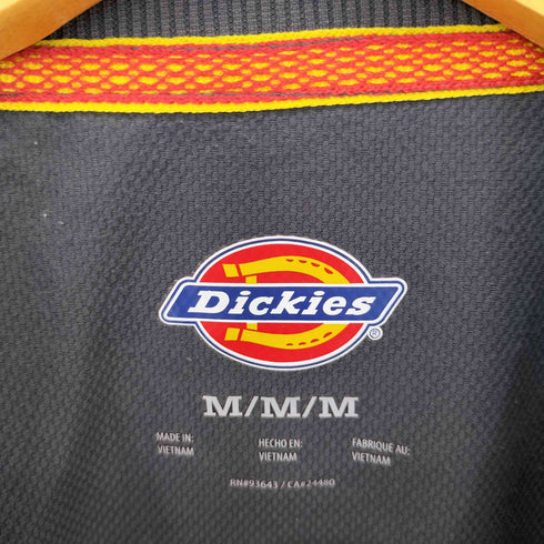 ディッキーズ Dickies 企業ロゴ刺繍 袖切替ジップジャケット メンズ import:M