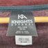 KNIGHT APPAREL Vガゼット 4段プリントクルーネックスウェット メンズ 2XL