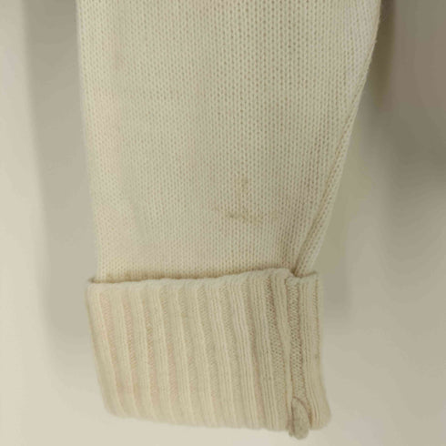 Kandel USA製 フロント刺繍 アームナンバリングパッチ Vネック ニット メンズ 38