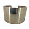 アンプジャパン amp japan BSN German Silver Plain Bangle Wide メンズ