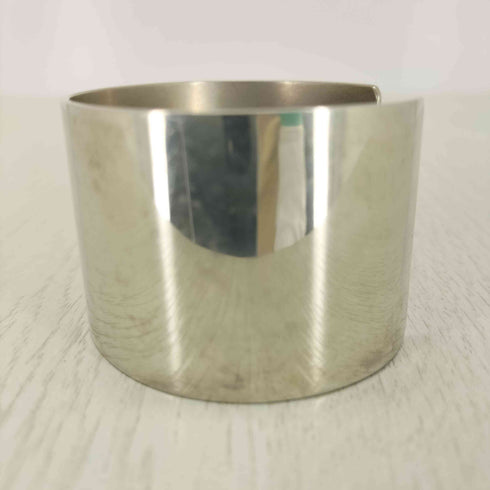 アンプジャパン amp japan BSN German Silver Plain Bangle Wide メンズ