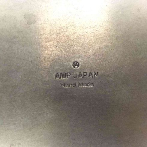アンプジャパン amp japan BSN German Silver Plain Bangle Wide メンズ