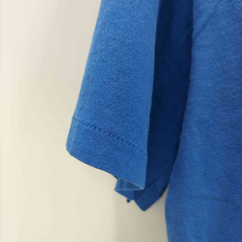 ヘインズ Hanes 80s 裾袖シングル 企業ロゴ ポケット付きクルーネックTシャツ メンズ JPN:L