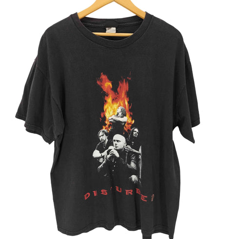 ジャイアント giant 00S バンドプリントクルーネックTシャツ メンズ JPN:XL