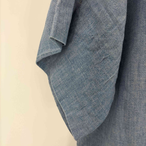 リー Lee 60S USA製 半袖ダンガリーシャツ メンズ 16 1/2