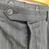 ランズエンド LANDS END 90S USA製 ウール 2タック ストライプ スラックス パンツ メンズ 34R