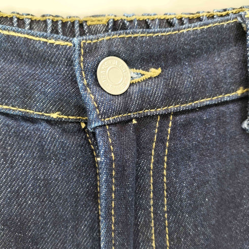 グレイル GRL ハイウエストセミワイドデニムパンツ レディース JPN:L