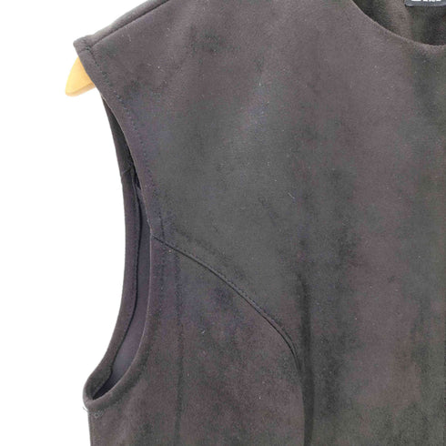 ザラ ZARA フェイクスエード ミディワンピース レディース import:M