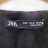 ザラ ZARA フェイクスエード ミディワンピース レディース import:M