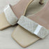 PICHE ABAHOUSE フレンチヒールスクエアサンダル レディース JPN:38