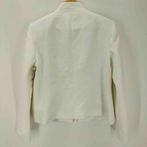 ザラ ZARA テクスチャーブレザー ツイードジャケット レディース import:L