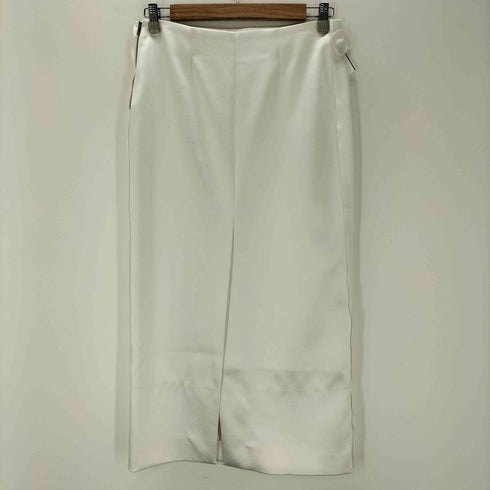 ザラ ZARA ZW COLLECTION スリット入りサテンスカート レディース S