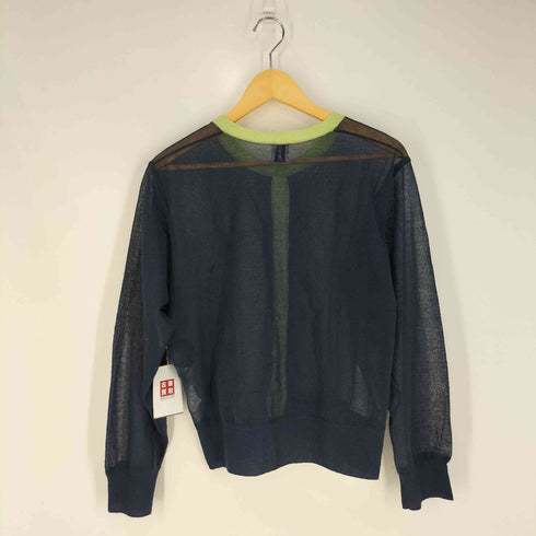 ロクビューティーアンドユースユナイテッドアローズ 6 BEAUTY & YOUTH UNITED ARROWS SHEER COLOR RIB CARDIGAN レディース