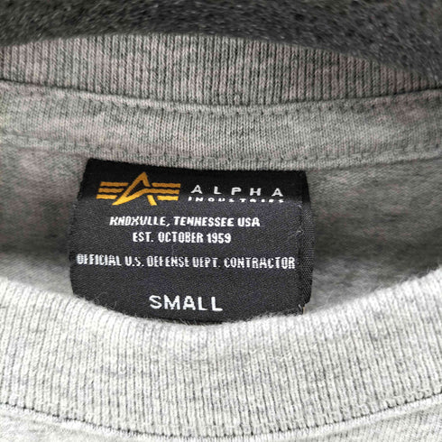 アルファインダストリーズ ALPHA INDUSTRIES キャラクタープリントS/S TEE メンズ JPN:S