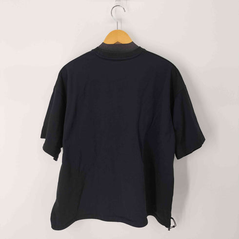 BLATTINO ロゴ刺繍 クロップドS/S TEE ドロスト メンズ JPN:1