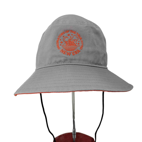 ニューエラ NEW ERA ロゴ刺繍 アドベンチャーハット バケットハット メンズ MEDIUM/LARGE