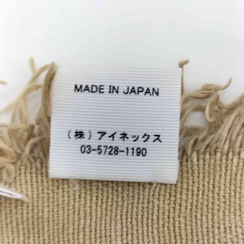 アソースメレ asauce meler リネン 大判 フリンジ ストール レディース