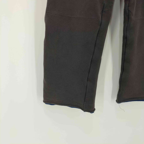 コムデギャルソンシャツ COMME des GARCONS SHIRT 2005AW フランス製 コットンポリ サイドロゴプリント イージースウェットパンツ メンズ JPN:M