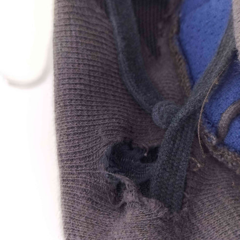 コムデギャルソンシャツ COMME des GARCONS SHIRT 2005AW フランス製 コットンポリ サイドロゴプリント イージースウェットパンツ メンズ JPN:M