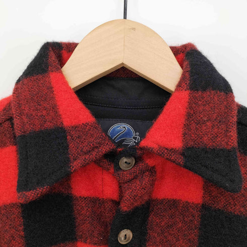 SWANNDRI バッファローチェックピュアウールシャツジャケット メンズ import:M