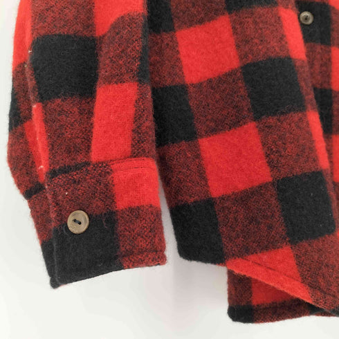 SWANNDRI バッファローチェックピュアウールシャツジャケット メンズ import:M
