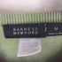 バーニーズニューヨーク BARNEYS NEWYORK イタリア製 コットンレーヨン S/S Vネックニット メンズ import:M