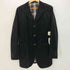 バーバリーブラックレーベル BURBERRY BLACK LABEL 裏地ノバチェック3Bコーデュロイテーラードジャケット ノヴァチェック メンズ import:L