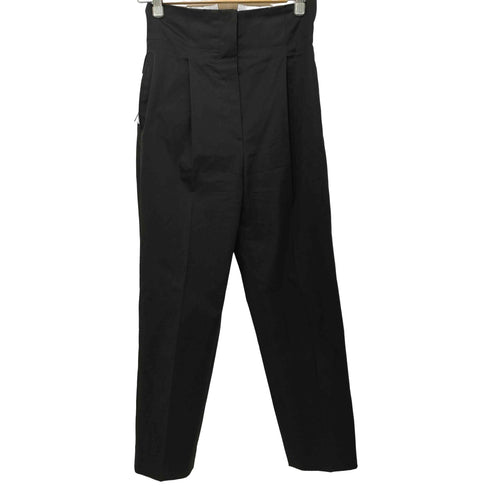 ポールスミス Paul Smith Vカット シンチバッグタックテーパードパンツ レディース 38
