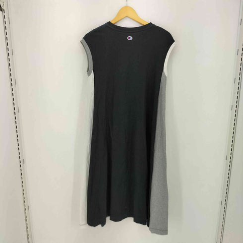 チャンピオン Champion 別注 Aライン ノースリーブ ドレス クレイジーパターン レディース JPN:S