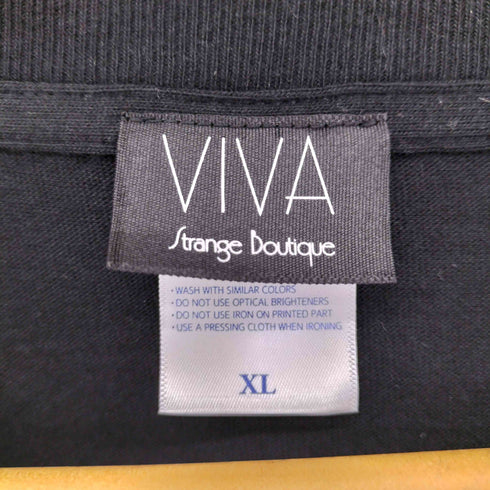 viva strange boutique NYLON 10096 両面プリントTシャツ メンズ JPN:XL