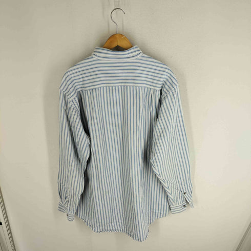 ウールリッチ WOOLRICH 三角タグ ストライプ柄 ワークシャツ メンズ
