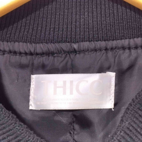THICC WOOL BASEBALL JKT スタジャン スタジアムジャンパー メンズ FREE