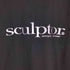 スカルプター SCULPTOR Metallic Serif Logo Tee メンズ import:L
