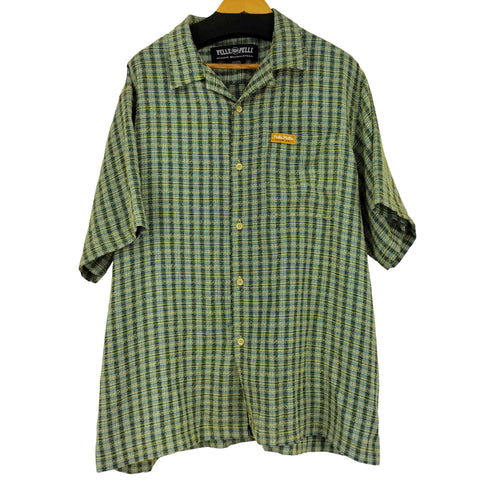 ペレペレ pelle pelle S/S チェック 開襟シャツ メンズ JPN:XL