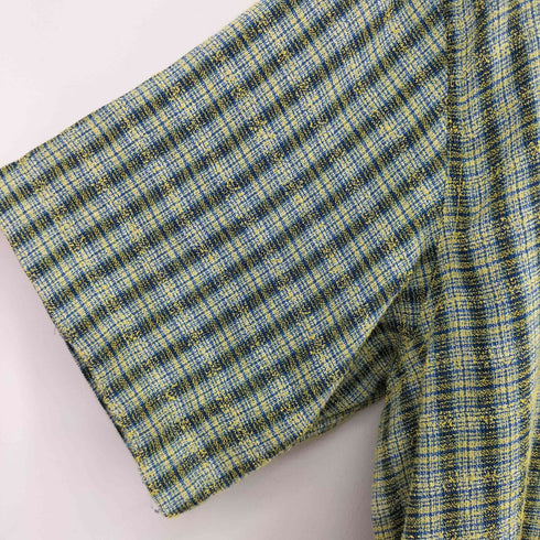 ペレペレ pelle pelle S/S チェック 開襟シャツ メンズ JPN:XL