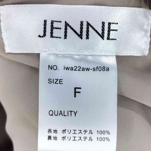 ジェンヌ JENNE リッチ ボリューム ファー ケープ 羽織 ポンチョ レディース FREE