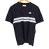 ラコステ LACOSTE フロントボーダーバックプリントTシャツ メンズ import:XS