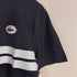 ラコステ LACOSTE フロントボーダーバックプリントTシャツ メンズ import:XS