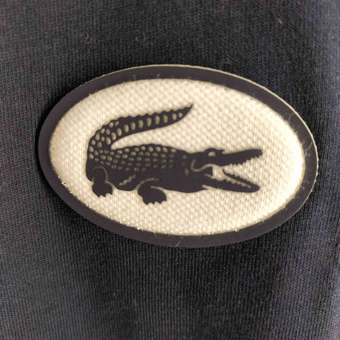 ラコステ LACOSTE フロントボーダーバックプリントTシャツ メンズ import:XS