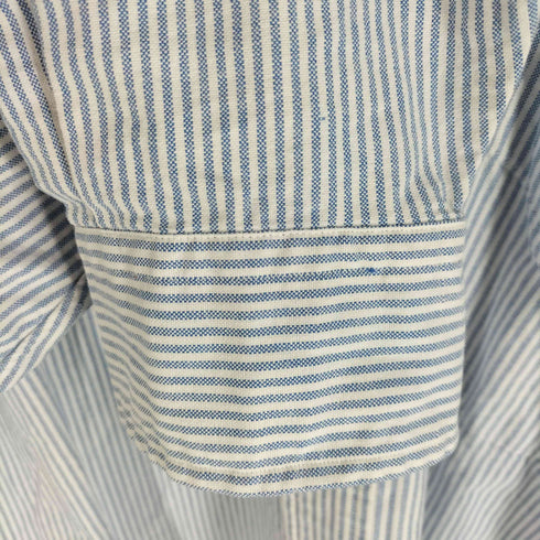 ポロバイラルフローレン Polo by RALPH LAUREN THE BIG FIT ストライプ 裾ポニー BD ビッグシルエット 長袖シャツ メンズ JPN:S