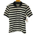 サンローランパリ SAINT LAURENT PARIS 初期エディ期 S/S ボーダーポロシャツ メンズ JPN:M