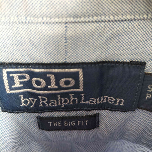 ポロバイラルフローレン Polo by RALPH LAUREN THE BIG FIT BD 裾ポニー オックスフォード 長袖シャツ メンズ JPN:S