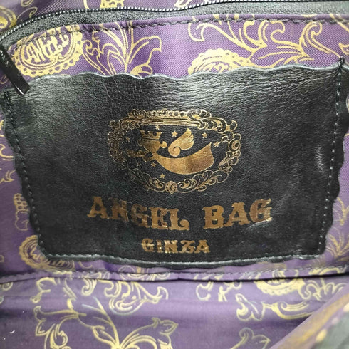 ANGEL GINZA ロゴ型押し エナメルショルダーバッグ レディース ONE SIZE
