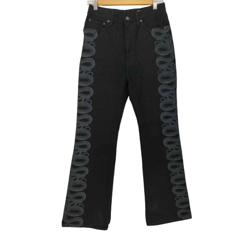 ヒステリック HYSTERIC 23SS KINKY SNAKE LOOP デニムフレアパンツ メンズ 28