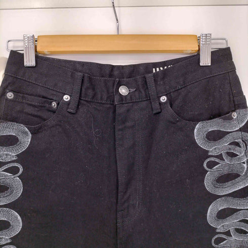 ヒステリック HYSTERIC 23SS KINKY SNAKE LOOP デニムフレアパンツ メンズ 28
