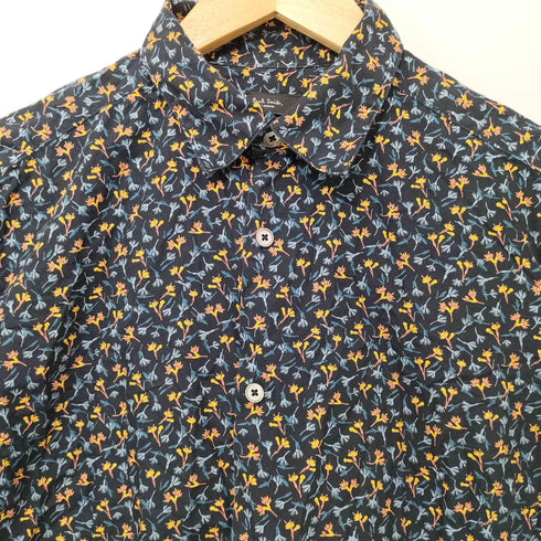ポールスミスロンドン Paul Smith LONDON 総柄半袖シャツ メンズ M